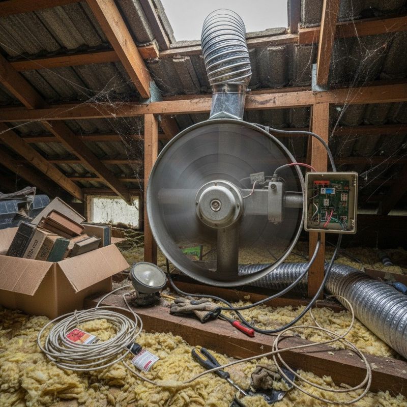 Attic Fan Installation